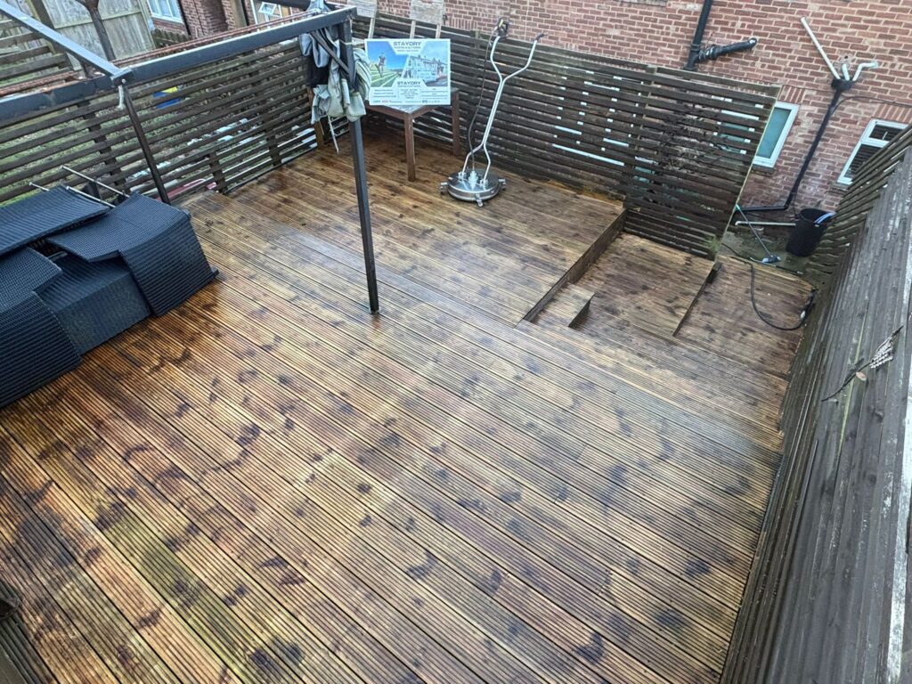 Decking (after clean)